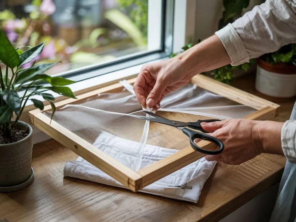 Jak założyć siatkę przeciw owadom na okno - proste kroki i porady