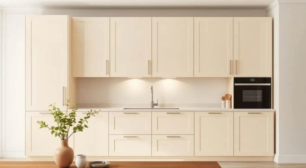Jakie kolory ścian do waniliowych mebli kuchennych, aby uniknąć błędów?
