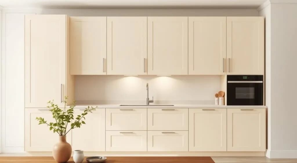 Jakie kolory ścian do waniliowych mebli kuchennych, aby uniknąć błędów?