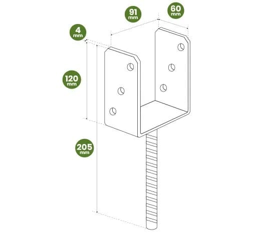 Kotwy do drewna 90x90 - jak wybrać najlepsze i uniknąć błędów